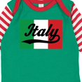 thumbnail image 4 of Inktastic Italy Flag Boys or Girls Long Sleeve Baby Bodysuit, 4 of 5