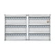 thumbnail image 1 of Caja de seguridad con 72 posiciones para llaves, caja de seguridad para el manejo de llaves, armario de llaves con cerradura para montaje en pared,, 1 of 8