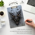thumbnail image 5 of ZHANZZK Fantasy Dragon Clipboard Hardboard Wood Nursing Clip Board and Pull for Standard A4 Letter 13x9 inches, 5 of 8