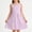 Pink, variant on Piuwrlz Girls Casual Play Dresses Girl Summer Plain Dress New Cotton Princess Skirts Navy Size 5-6Years