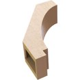 thumbnail image 6 of Ekena Millwork 5"W x 12"D x 16"H Imperial Rough Cedar Woodgrain TimberThane Knee Brace, Primed, 6 of 6