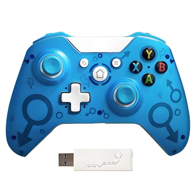 Wireless Controller for Xbox One Seamless-Operation Pc Controller Smooth-Action Game Joystick Immersive and Adaptive Gaming Controller for Xbox Camouflage Green,blueboy