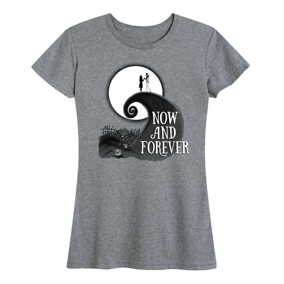The Nightmare Before Christmas - Jack Sally Now and Forever - Women's Short Sleeve Graphic T-Shirt