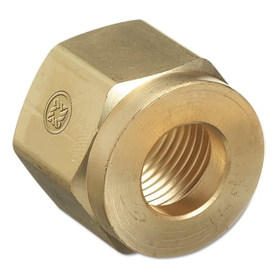 

Regulator Inlet Nuts Acetylene (Commercial) Brass Cga-300 | Bundle of 5 Each