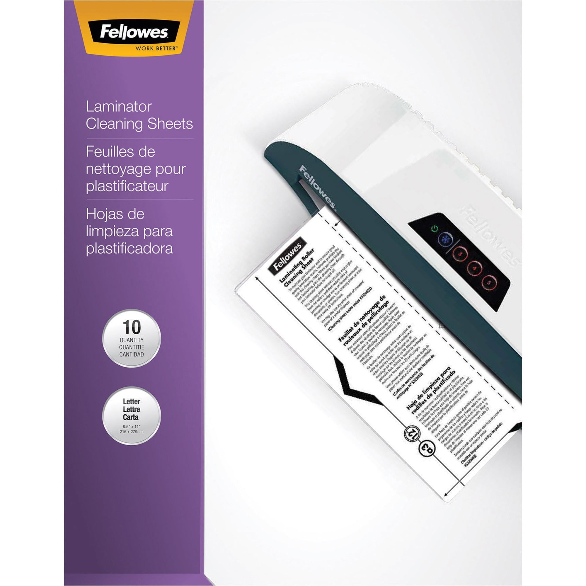 FELLOWES LAMINATOR CLEANING SH