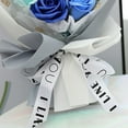 thumbnail image 4 of Ramo de jabón BLESIY 11 piezas flores artificiales rosas realistas Azul D, 4 of 5