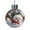 C, variant on Feltree Christmas Dog Snow Globe Ornament with Multiple Breeds for Pet Lovers - Festive Home and Tree Decoration
