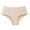 Beige, variant on Annhoo Seamless Underwear for Women Casual Low-Rise No Show Cotton Briefs Comfort Soft Full Coverage Panties
