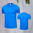 thumbnail image 2 of YunPes Boys Athletic Quick Dry Shirt Youth Kids Dry Fit T Shirts Slim Fit Short Sleeve Rash Guard Performance Sports Undershirt, 2 of 4