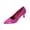 Purple, variant on Vibrex Women's Low Heel Pumps Fashion Solid Color Shallow Mouth Pumps Shoes Pointed Toe Slip-on Classic Pumps for Partying Wedding