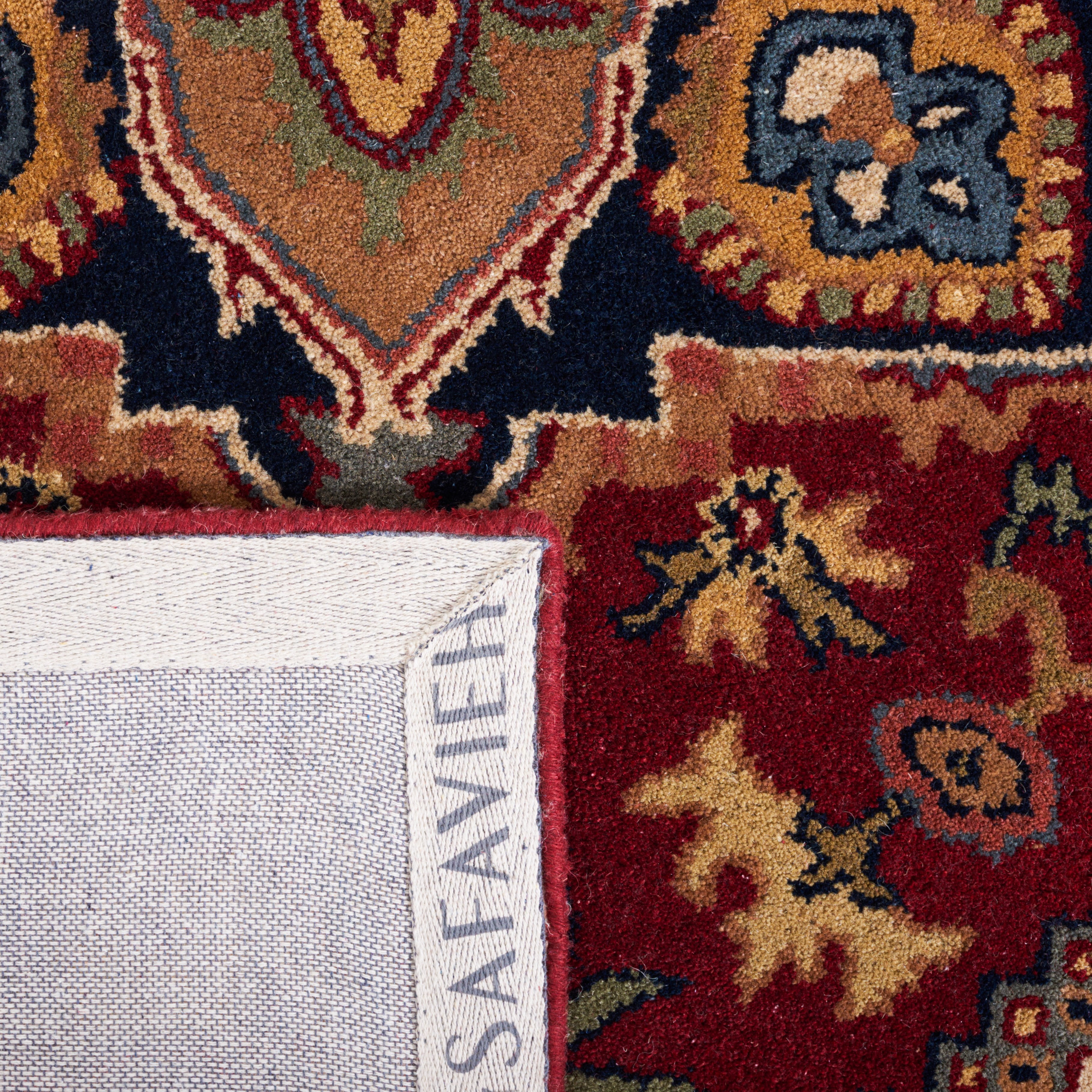 Safavieh Heritage York Oriental Wool Area Rug, Red, 8' x 10'