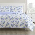 thumbnail image 7 of Martha Stewart Everyday Ultra Soft Brushed 100% Premium Microfiber 3 Piece King Quilt Set, 1 Quilt 90" x 90" with 2 Pillow Shams, Lightweight & Durable Bedding, Coverlet For All Season Oak Hydrangea, 7 of 7