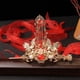 thumbnail image 4 of 1 Set Chino Hair Coronet Hair Stick Crown Crown Joyería de cabello tradicional, 4 of 6