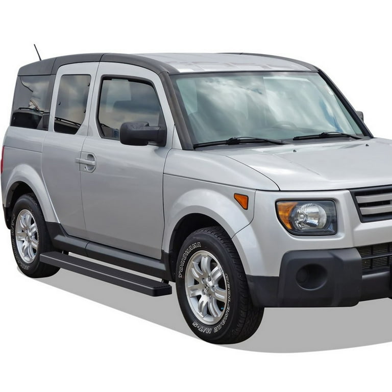 APS iBoard Running Boards 5 inches Matte Black Compatible with Honda Element 2003 2011 Exclude SC Model Nerf Bars Side Steps Side Bars