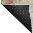 thumbnail image 5 of Addison Rugs Mayfield Premium Machine Washable Transitional Blocks Paprika Rectangle Rug, 3' X 5' Machine Washable Transitional Blocks Paprika Oversized Sherpa Throw Blanket, 5 of 7