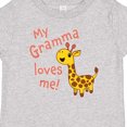 thumbnail image 4 of Inktastic My Gramma Loves Me- Cute Giraffe Boys or Girls Baby T-Shirt, 4 of 5