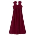 thumbnail image 2 of Alvivi Flower Girls Lace Chiffon Dress Floor Length Party Maxi Gown 4-16, 2 of 7