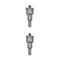 thumbnail image 2 of Eigraketly Abridor de agujeros de acero inoxidable plateado Amplia compatibilidad Resistencia a la corrosión sin desvanecimiento 243010 aleación 243010 aleación dura 24 mm 2piezas, 2 of 6