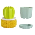 thumbnail image 1 of SIfdSeng Get it Fast Comfort Grip Soap Dispensing Kitchen Scrub Soap Dispensing Dish Brush Replaceable Cleaning Brush Dispenser Has Non Handle for Cleaning Dishes Pans, 1 of 6
