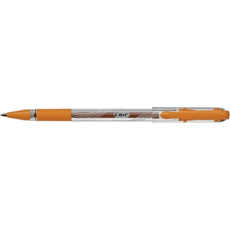  BIC Gel-ocity Stic - Juego de bolígrafos de gel de colores  surtidos, punta media (0.028 in), paquete de 14 unidades, bolígrafos  coloridos para diario y listas (RGSMP14-AST) : Productos de Oficina
