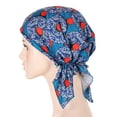 thumbnail image 1 of Turban Décontracté Imprimé pour Femmes, Chapeau, Couvre-Chef, Turban Musulman, 1 of 3