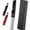 White, variant on Nurse Gift Pen With Engraved Messaged - 3-In-1 Metal Ballpoint Pen, Tablet and Phone Stylus, And LED Flashlight - Black - By SyPen