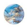 thumbnail image 1 of CAROOTU Marble Round Mouse Pad Marble Premium-Textured Mouse Mat Washable Mousepads Non-Slip Rubber 200*200*3mm, 1 of 7