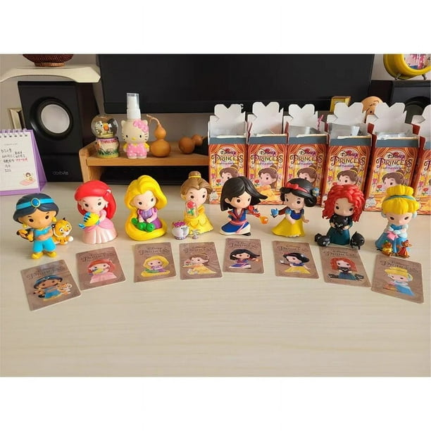 Caja misteriosa Original de la serie de princesas y amigos de Disney Mini figura sorpresa caja ciega regalo de cumpleanos coleccion de Fans muneca Walmart en linea