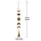 thumbnail image 3 of Cuadro De Madera Con Fases Lunares Para Colgar En La Pared Con Borlas Decoración Boho Retro Para La Pared Del Hogar Cuadro Vertical Con La Luna Para Colgar En El Dormitorio Hogar Sala De Estar, 3 of 8