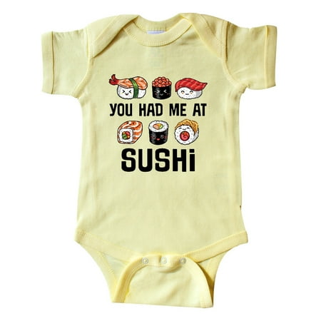 

Inktastic You Had Me At Sushi Gift Gift Baby Boy or Baby Girl Bodysuit