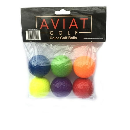 - Coast Athletic Golf Balls, Assorted Colors