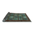 thumbnail image 2 of Ahgly Company Indoor Square Abstract Light Blue Modern Area Rugs, 7' Square, 2 of 4