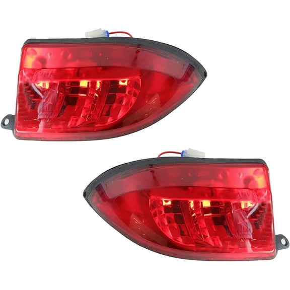 SEBLAFF For Club Car Precedent & Tempo LED Tail Light 2004-up Rear Light 12V 3 wire