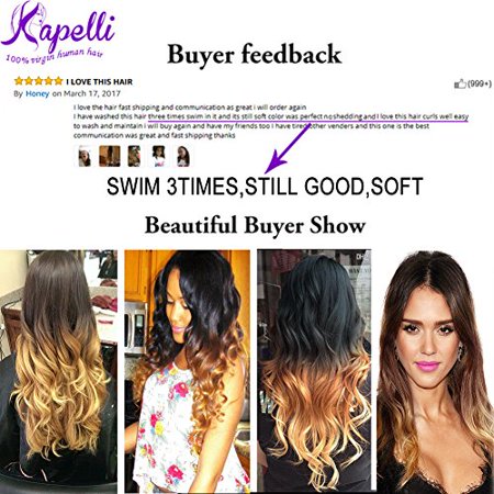 Ombre Brazilian Hair Body Wave Bundles 3pcs Ombre Brazilian