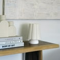 thumbnail image 4 of Brightech Kylie 9" Ceramic LED Table Lamp With Cream Linen Shade, Bulb Included, 4 of 5
