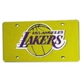 thumbnail image 2 of Los Angeles Lakers Yellow Laser License Plate, 2 of 2