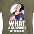 thumbnail image 2 of Disney Princess - Snow White Nap - Women's Short Sleeve Graphic T-Shirt, 2 of 5