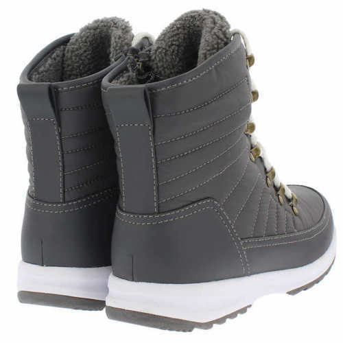 Weatherproof Womens Alexa Sneaker Boots (Charcoal, 8 