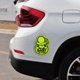 thumbnail image 4 of Reflective Baby On Board Car Window Sticker, Waterproof Vinyl Decal for Bumper Safety Sign, Cute Design, Long Lasting Adhesion, All Vehicles, 5.5x5.5 Inch, 4 of 8