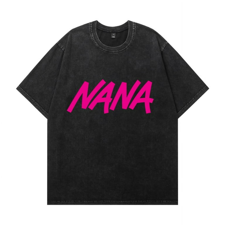 トップス NAN THNCLZX Washed vintage NANA cotton T-shirt anime street hip