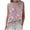 Pink, variant on Womens T-shirts Sleeveless Round Neck Floral Printed Casual Tank Top Purple XXL