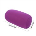 thumbnail image 4 of Round Neck Pillow,Lower Back Support Cylinder Microbead Roll, Soft Touch Fabric,Tube Cervical Support For Travel Or In Home,30×14CM, 4 of 6