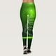 thumbnail image 3 of Gibobby Leggings Navideños Pantalones estampados navideños personalizados para mujer, mallas ajustadas personalizadas para mallas para correr(Verde,CH), 3 of 5