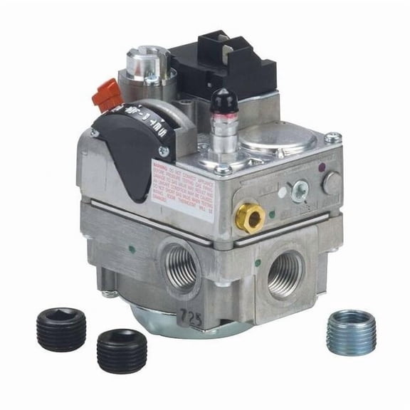 Robertshaw Gas Valve, Lp Conversion Kit Included, 24V AC, 175 Degrees F 720-474