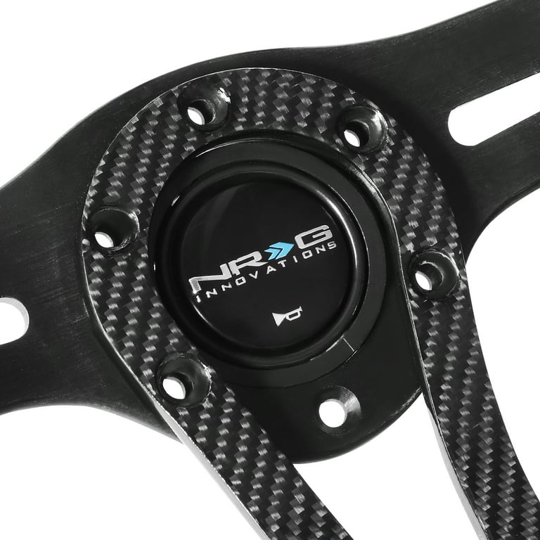 NRG Innovations スポーツハンドル RST-002RCF 320 NRG Innovations NRG-RST-002RCF Carbon Fiber Aluminum 6-Bolt 320mm