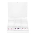 thumbnail image 4 of Caja de puntas vacía para exhibición y organización de uñas postizas, almacenamiento de decoración de uñas en color blanco, 4 of 8