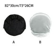 thumbnail image 3 of stanreset 4 Pieces Car Tire Cover Vehicle Wheel Protector for Weatherproof Sleeve Silver 82x30cm, 3 of 6