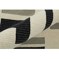 thumbnail image 5 of HomeRoots 514404 10 x 14 ft. Ivory & Taupe Wool Abstract Hand Tufted Handmade Rectangle Area Rug, 5 of 5
