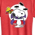 thumbnail image 3 of Peanuts - Snoopy Woodstock Vampire - Women's Short Sleeve Graphic T-Shirt, 3 of 6