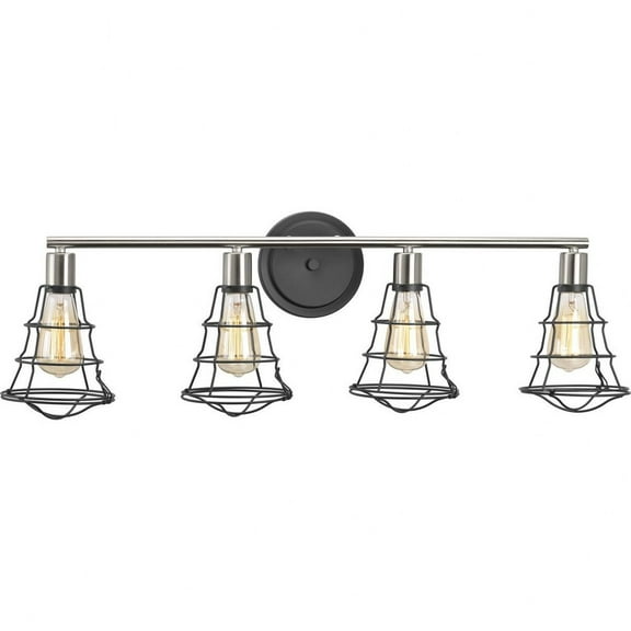 Progress Lighting - Four Light Bath - Gauge - 4 Light in Farmhouse style - 34.63